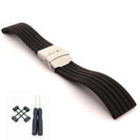 ◙✵◈ For Suunto Core For Note Rubber / Silica gel Rubber Watch Strap / Band and Adapters and Screwdiver Watchband