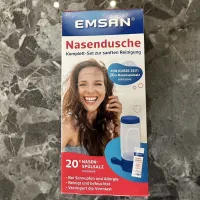 Free shipping Spot German Emsan Nasal Wash for Adults and Children Contains 20 Bags of Sea Salt