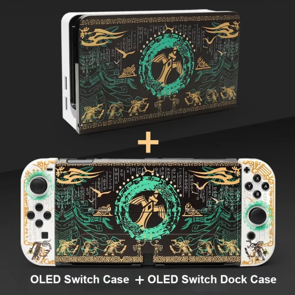 For Nintendo Switch OLED Zelda Tears of Kingdom Hard Case Cover