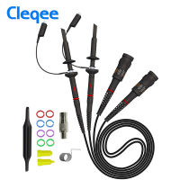 Cleqee P2060 P2100 P2200 DC 60MHz 100MHz 200MHz X1X10 Oscilloscope Probe For Tektronix HP BNC Test Lead Kit