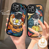 MissConnie เคส A16 Reno8t Oppo A76 A96 A55 A3S A17 A16K A9 A5 A16E A57 A15 A74 A53 A5s A92 A17K 7Z A12ฝาหลัง Reno 7 A95 8 5 A1K A7 A54นักบินอวกาศนาซ่า A77s