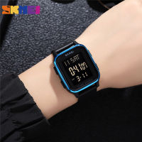 SKMEI Fashion LED Light Digital Watch Mens 5Bar Waterproof Calendar Countdown Electronic Wristwatches Clock reloj hombre 1858