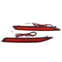 Gracekarin 12V Rear Bumper Lights ABS Durable Easy To Use New Red Reflector Light Hot Sale