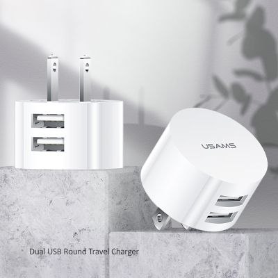 5V 2.1A Dual USB Charger EU US UK Plug Quick Charge Wall Charger Mobile Phone Charging Mini Adapter Travel Charger For iPhone