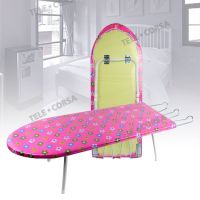 Telecorsa โต๊ะรีดผ้าแบบนั่ง ขายู คละลาย โต๊ะรีดผ้า คละสี รุ่น Ironing-board-sit-down-type-05g-T2