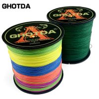 GHOTDA 4 Braided Fishing Line Length100M/300M/500M Diameter:0.10mm-0.70mm,size:10-120lb Japan PE braided line Floating Line