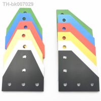 ❀  1Pc Four Color L/T Type aluminum connector fastener  2020  5 Hole Angle Connector Aluminum Mount Plate