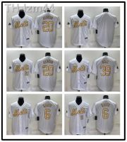 เสื้อเบสบอล All-Star 2022 Mets 20 39 6 เสื้อเบสบอลปักลาย Elite Edition