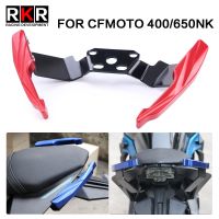 Motorcycle CNC Tail Armrest Thickened Rear Passenger Handle Tail Bracket Racer Shelf Handle For CFMOTO 400NK NK400 650NK NK650