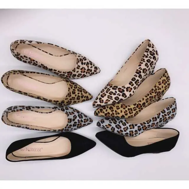 Leopard print wedge shoes for women | Lazada PH