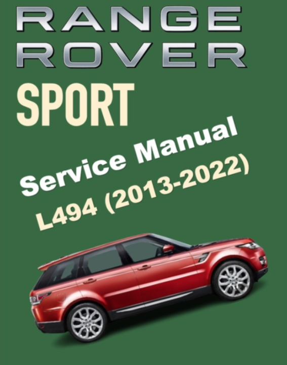 Range Rover Sport L494 2013 2022 Service Workshop Manual Lazada