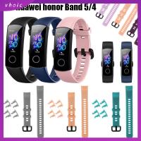 1 Pc ซิลิโคนสายรัดข้อมือสำหรับ Honor Band 5/4ซิลิโคนสายนาฬิกาข้อมือสายรัดข้อมือทดแทนสำหรับ Honor Band 5 4สายสำรอง