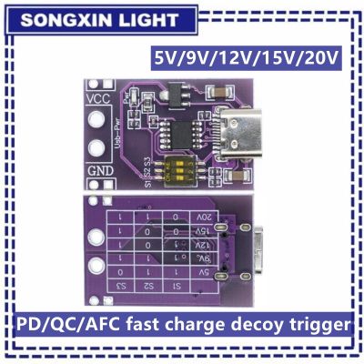 【YF】ↂ△✾  New Type-C AFC PD2.0 PD3.0 to Spoof Scam Fast Polling Detector USB-PD Notebook Supply Change Board