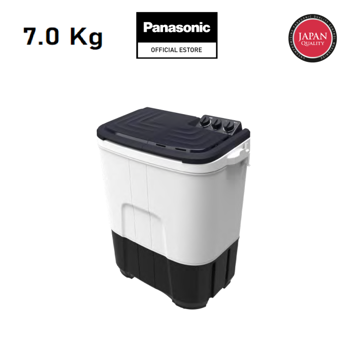 Panasonic NAW7023B 7.0kg Twin TuB with Dolphin Wave Pulsator Lazada PH