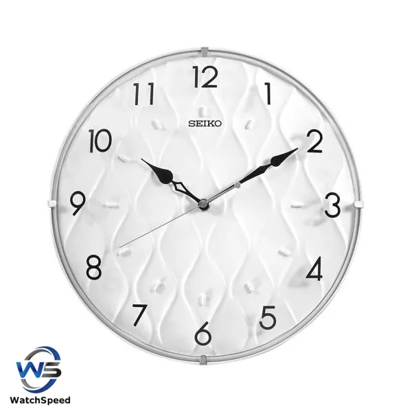 Seiko Clock QXA794W White Quiet Sweep Second Hand Analog Quartz Wall Clock  QXA794WL QXA79 | Lazada Singapore