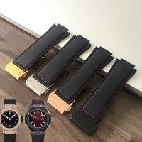 Suitable For Silicone watch strap suitable for rubber mens butterfly buckle accessories 28mm 30mm