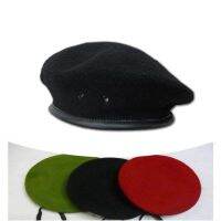 High Quality Breathable Soldier Training Men Beret Hat Male Wool Ivy Caps Gift