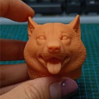 Unpainted 16 Scale Husky Dog Head Sculpt สำหรับ12นิ้ว Action Figure ตุ๊กตาภาพวาดการออกกำลังกาย No.085