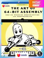 (ใหม่)พร้อมส่ง The Art of 64-Bit Assembly Language : X86-64 Machine Organization and Programming 1 [Paperback]