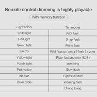 USB ชาร์จไฟได้8สี,ไฟแฟลชรถยนต์ชาร์จไฟได้ควบคุมด้วยแฟลชรุ่นกันน้ำล่องเรือไฟสัญญาณสำหรับรถ