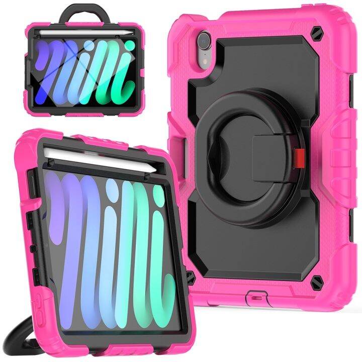 shockproof-ipad-tablet-mini-4-5-6-5th-6th-gen-9-7-inch-2017-2018-7th-8th-9th-10-2-2019-2020-2021-heavy-duty-rugged-swivel-3-layer-protection-soft-silicone-hard-plastic-body-anti-fall-kids-cover