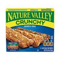 ของเข้าใหม่??เนเจอร์วัลเล ครันชี่ กราโนล่าบาร์ วาไรตี้แพค 6x42g - Crunchy Granola Bars Variety Pack 6x42g Nature Valley brand