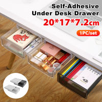20x17cm Under Desk Drawer Storage Box Desktop Hidden Organizer Drawers for Office/Dorm/Bedroom
