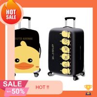 luggage cover ถุงคลุมกระเป๋าเดินทาง ผ้าคลุมกระเป๋าเดินทาง จากไทย 18-32 นิ้ว แบบยืด ลายเป็ด suitcase cover ป้องกันกระเป๋าที่รัก