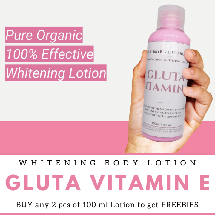 Gluta Vitamin E whitening beauty lotion 100 ml Lazada PH