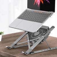 Reliable Laptop Stand Portable Notebook Riser Hollow-out Design Easy to Use Solid Easy to Use Cooling Fan Computer Support Laptop Stands