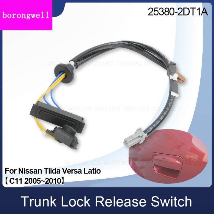 Luggage Switch Button Trunk Lock Release Switch For Nissan For Tiida