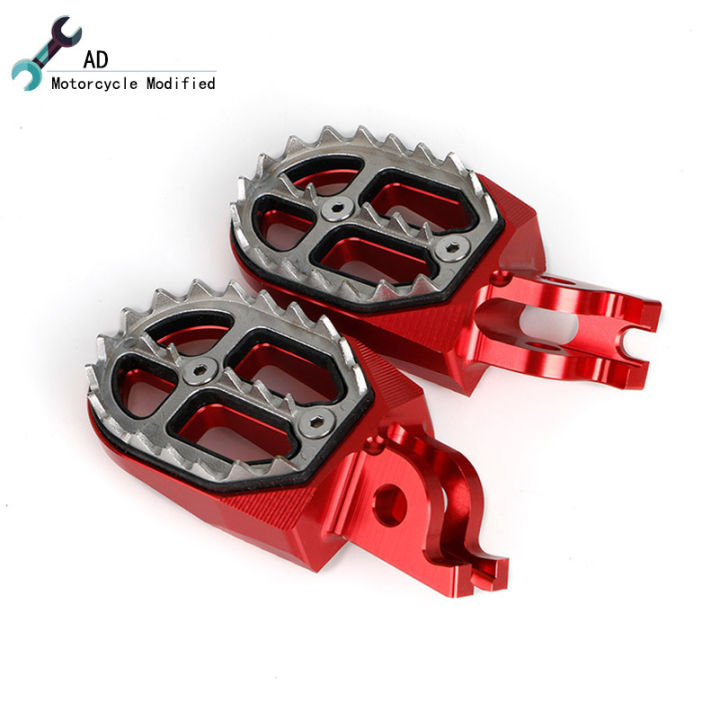 fne-สำหรับ-honda-crf250r-2018-2019ที่รองเท้า-billet-อะลูมินัมอัลลอย-cnc-pitbike-drit-bike-อุปกรณ์เสริมมอเตอร์ไซค์จักรยาน-crf-250-r