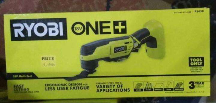 Ryobi P343B, 18v multi tool. (unit only) battery & charger sold ...