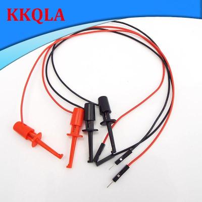 QKKQLA Test Hook With Male Female Head Dupont Line Transistor Tester Hook For Electrical Hook Type Test Clip Instrumentation
