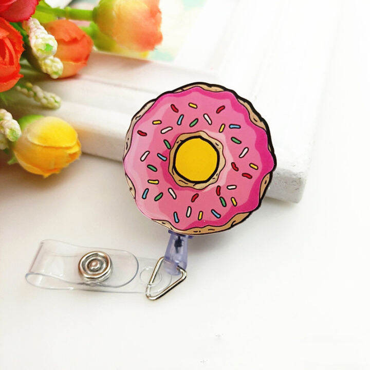 cute-card-clip-silicone-beautiful-flowers-retractable-badge-reel-student-nurse-exhibition-enfermera-name-card-id-card-chest