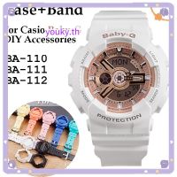 HOT★สายนาฬิกาข้อมือซิลิโคน ผิวด้าน สําหรับ Casio BABY-G BA-110 BA-111 BA-112 G-SHOCK BABY G BA110 111 112 L815