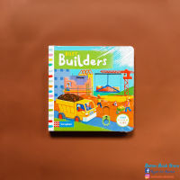 Busy: Builders ? (Activity Board Book) หนังสือเด็ก บอร์ดบุ๊คพร้อมกิจกรรม ภาษาอังกฤษ