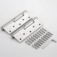 Contact closed door hinge hydraulic buffer automatic door closers 6 inch damping spring hinges trap door hinge