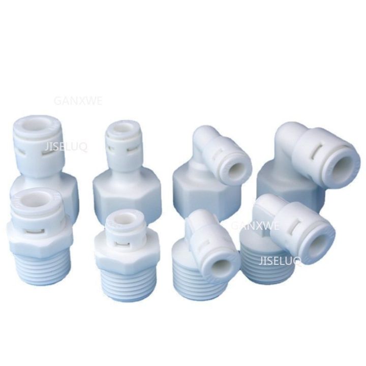 1-4-quot-3-8-quot-od-hose-1-4-quot-3-8-quot-1-2-quot-bsp-male-reverse-osmosis-system-plastic-pipe-connector-quick-coupling-fitting-ro-water-elbow