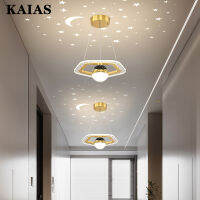 KAIAS Scandinavian ดาวฉาย Lampu Gantung Ruang Tamu โมเดิร์นเรียบง่ายทั้งบ้านแพคเกจรวมกันโคมไฟและตะเกียงห้องนอนห้องรับประทานอาหารส่วนบุคคล