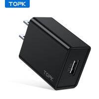 TOPK B25 10W หัวชาร์จ USB สำหรับ iPhone Xiaomi Huawei Samsung