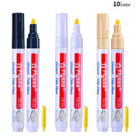 10 สี White Mildew Waterproof Tile Marker Grout Pen Wall Seam Pen สำหรับกระเบื้องพื้นห้องน้ำ Decontamination Seam Repair เครื่องมือ-vn4958570