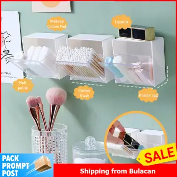 1pc Portable Travel Transparent Storage Box Toothpick Cotton Swab Band-aid  Mini Organizer Classification