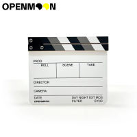 OPENMOON อเมริกันฮอลลีวู้ดมาตรฐานวอลนัทสีดำและสีขาวสีเทากระดานชนวนขนาดใหญ่ป้ายสเลตทแยง