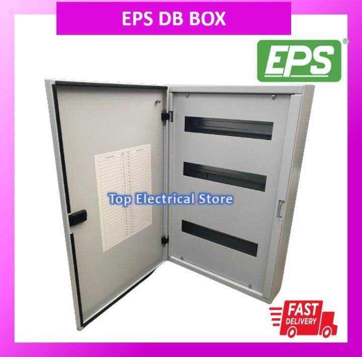 EPS EM3 EM03 (3 ROW 45 WAYS) METAL CLAD ENCLOSURE DB BOX MCB METAL BOX