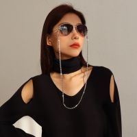 【cw】 Rhinestone Sunglasses Accessories   Neck Glasses Chain - Eyeglass Aliexpress