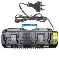 Qjat】ที่ชาร์จเร็วสำหรับ4พอร์ตดิวอลท์ DCB104 12V/20V หลาย/DCB205 DCB204แรงดันไฟฟ้า