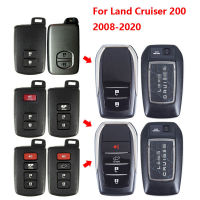 OEM Car Key Case Key Shell Holder Upgrade For Toyota Land Cruiser 200 FJ200 2008 2010 2011 2012 2013 2015 2016 2017 2019