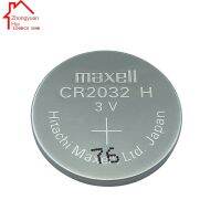 2022 New✥?spm=a2oส่วนผสม Maxell/Wansheng แบตเตอรี่ CR2032H ปุ่ม3V แบตเตอรี่ลิเธียมจัดส่งฟรีแบตเตอรี่ควบคุมระยะไกล