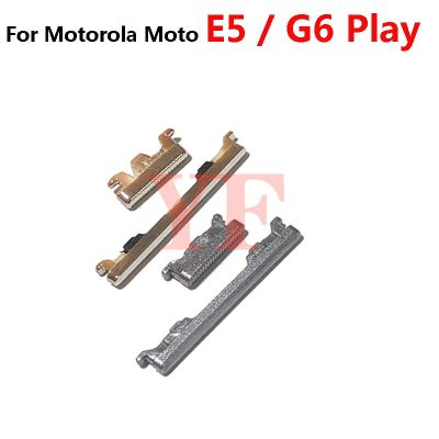 ‘；【。- For Motorola Moto E5 G6 Play G6 Plus Volume Power Button Power ON OFF Volume Up Down Side Button Key